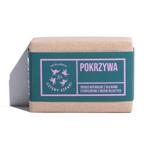 Pokrzywa naturalne mydło w kostce Cztery Szpaki