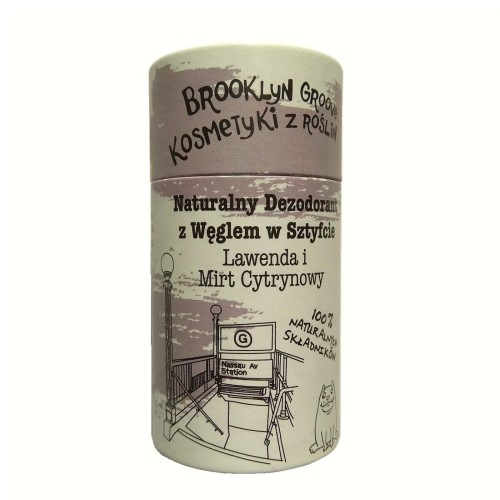 Brooklyn Groove dezodorant w sztyfcie lawenda i mirt