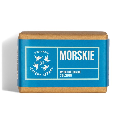 4 Szpaki Morskie mydło w kostce z glonami