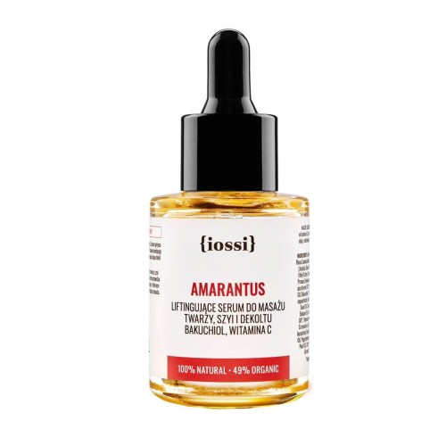 Iossi Amarantus liftingujące serum z bakuchiolem do masażu twarzy