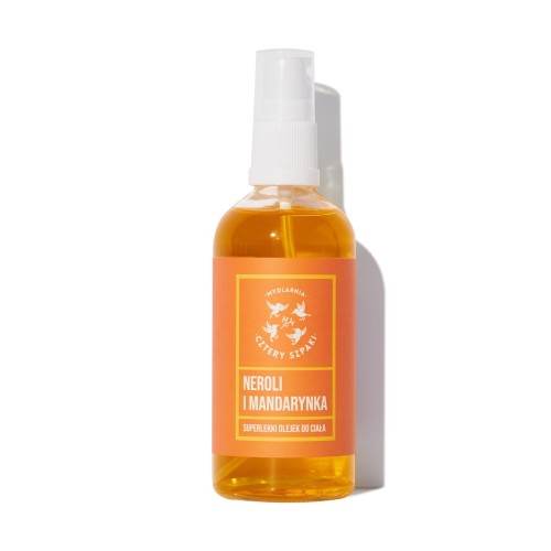 4 SZPAKI Neroli i Mandarynka superlekki olejek do ciała