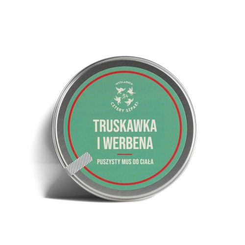 4 szpaki Truskawka i Werbena mus do ciała