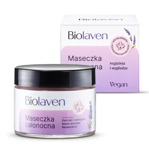 Biolaven Maseczka całonocna do twarzy