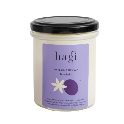 Hagi Na Śliwki świeca sojowa