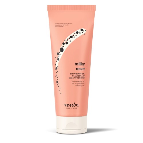 Resibo Milky Reset kremowy żel oczyszczający i do demakijażu 2w1