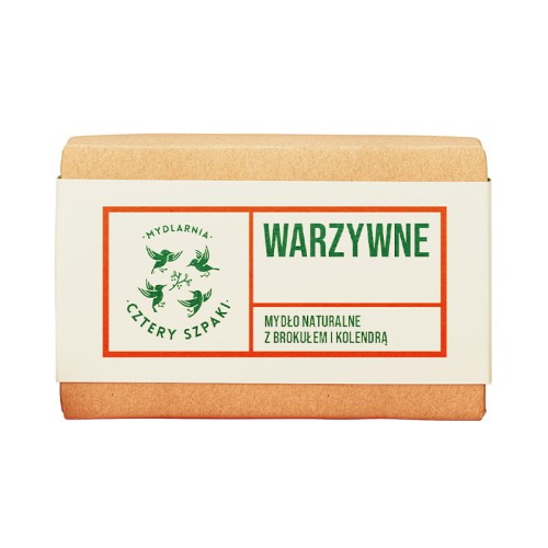 4 Szpaki Warzywne mydło w kostce