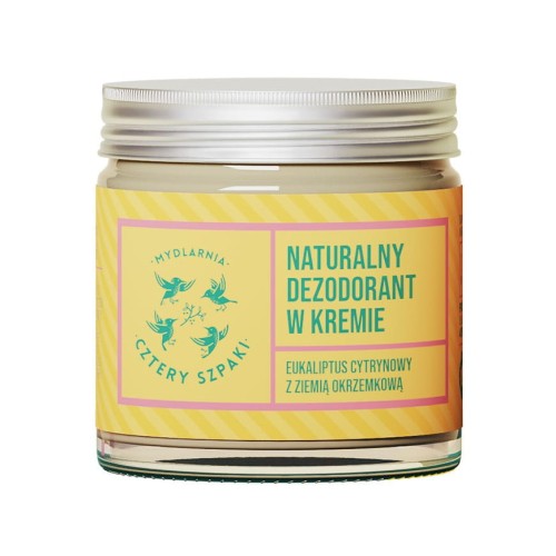 4 Szpaki Eukaliptus Cytrynowy dezodorant w kremie
