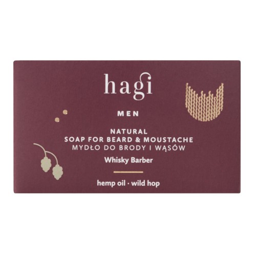 hagi Whisky Barber mydło do brody i wąsów