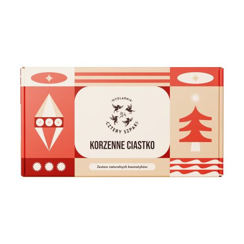 Cztery Szpaki Korzenne Ciastko zestaw prezentowy