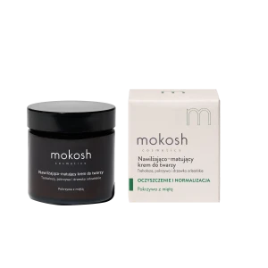 Pokrzywa z Miętą nawilżająco-matujący krem do twarzy Mokosh 60ml