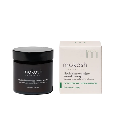 Mokosh Pokrzywa z Miętą nawilżająco-matujący krem do twarzy 60ml