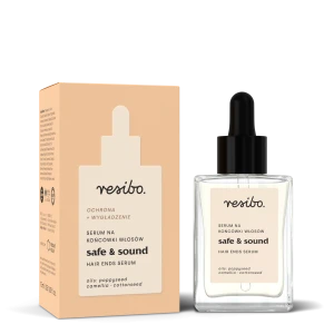 Safe & Sound serum na końcówki włosów Resibo