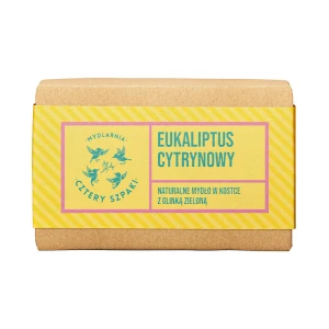 Eukaliptus Cytrynowy mydło w kostce Cztery Szpaki
