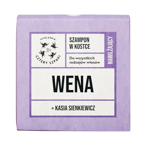 Cztery Szpaki Wena nawilżający szampon w kostce