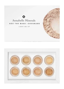 Zestaw mini podkładów ACE THE BASE: COVERAGE LIGHT ME UP Annabelle Minerals