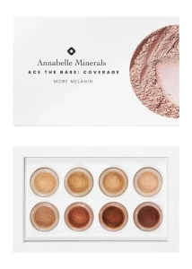 Zestaw mini podkładów ACE THE BASE: COVERAGE MORE MELANIN Annabelle Minerals