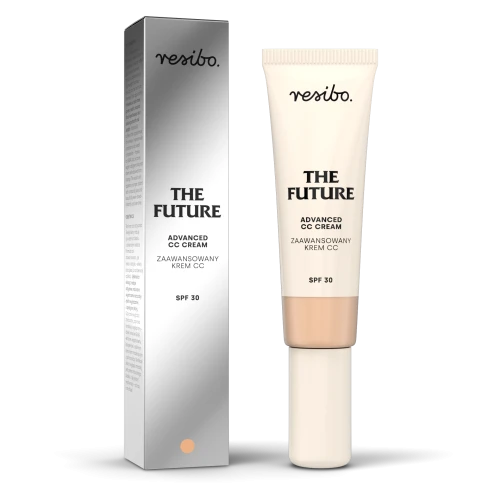 The Future zaawansowany krem CC SPF 30 Resibo odcień beige